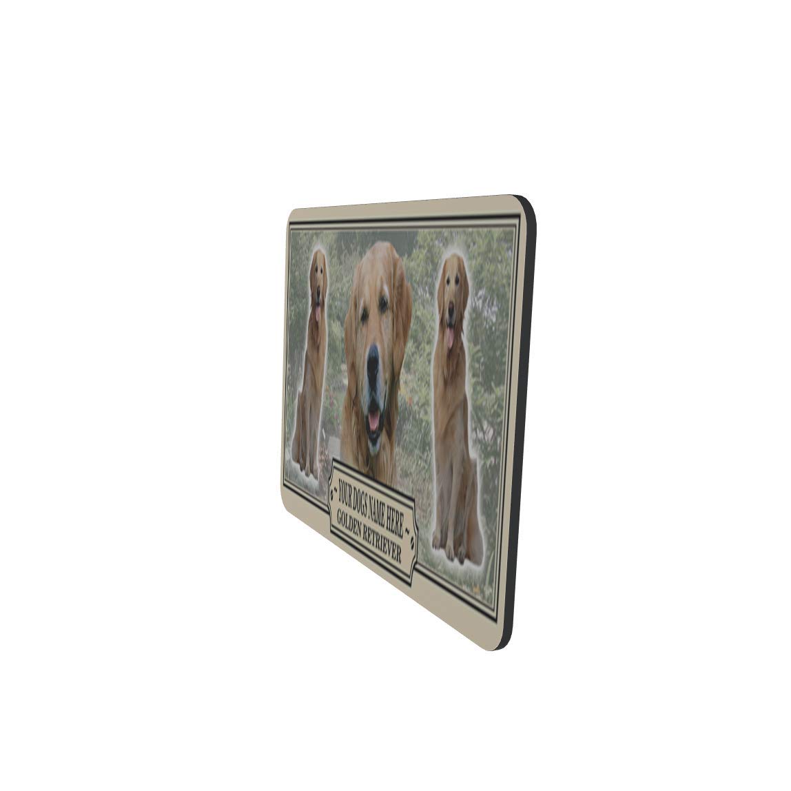 Golden Retriever Personalised Dog Breed Mouse Mat Gift