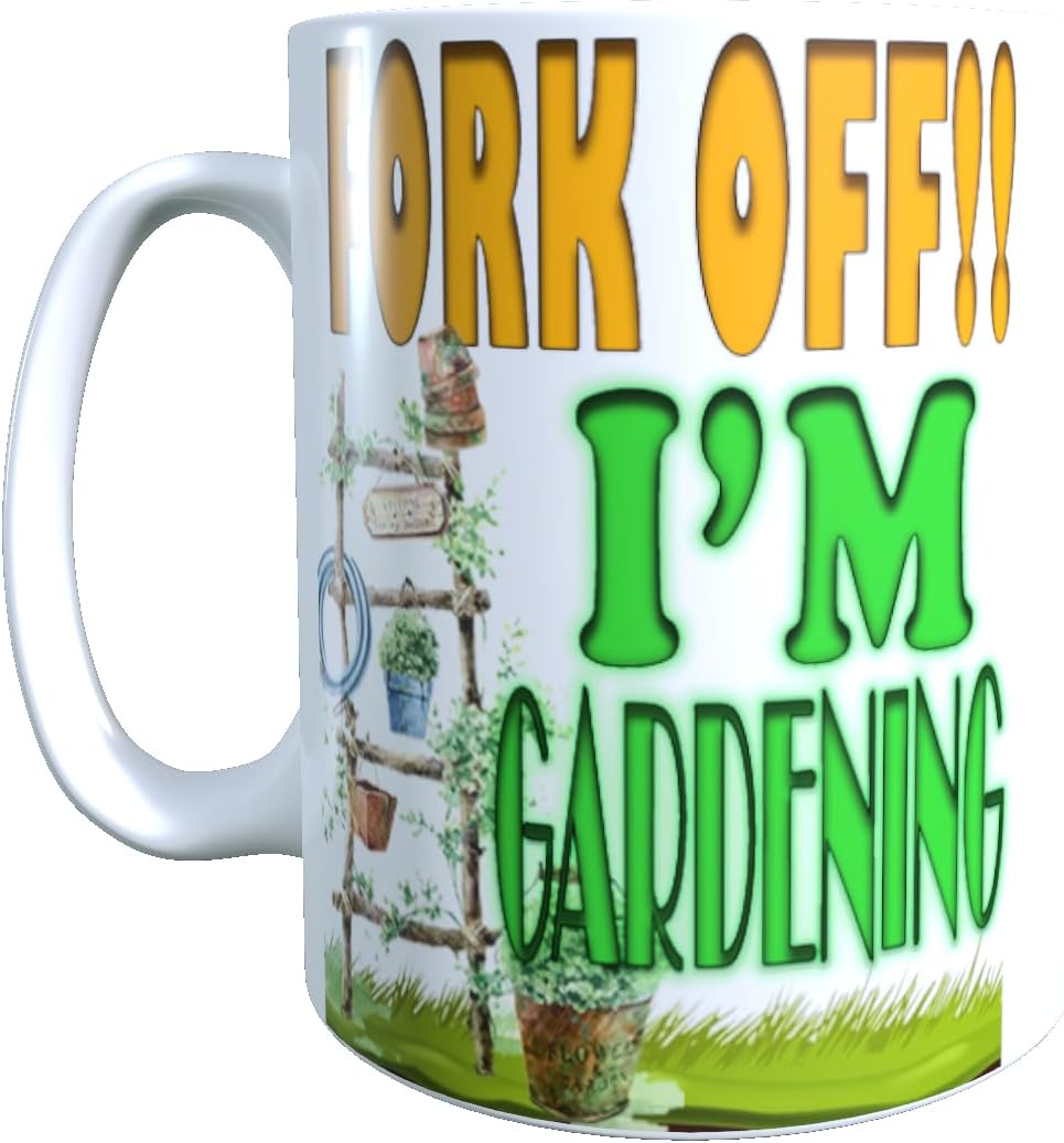Fork Off I'm Gardening Garden Gift Mug