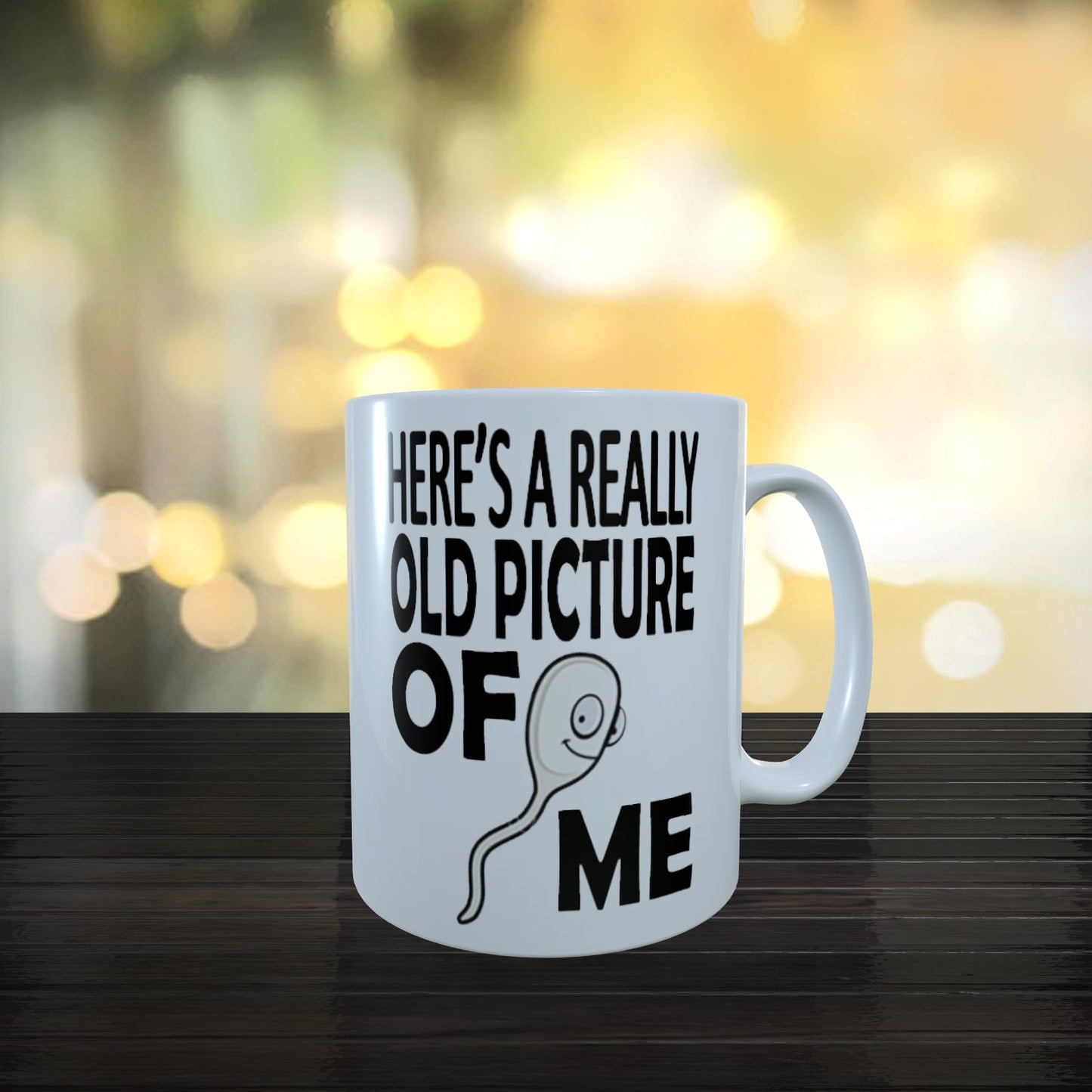 Here's A Really Old Picture of Me Funny Slogan Mug Gift