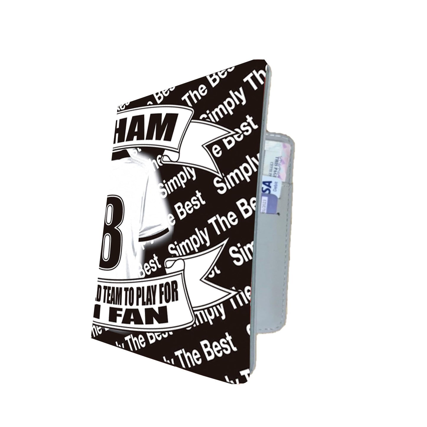 Fulham Football Shirt Travel Passport Holder Case Gift Present