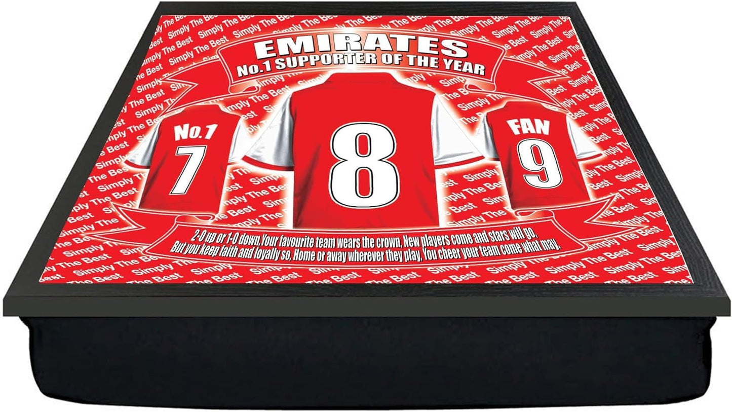 Gooners Football Shirt Lap Tray And Mug Gift Set, ARS- LapMugGiftSet_000