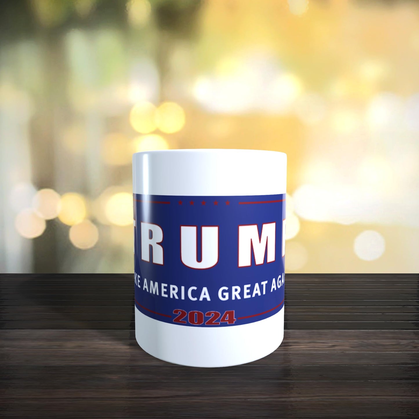 Donald Trump Make America Great 2024 Campaign 47th President Election Vote Funny Ceramic Gift Cup for Trump Supporter