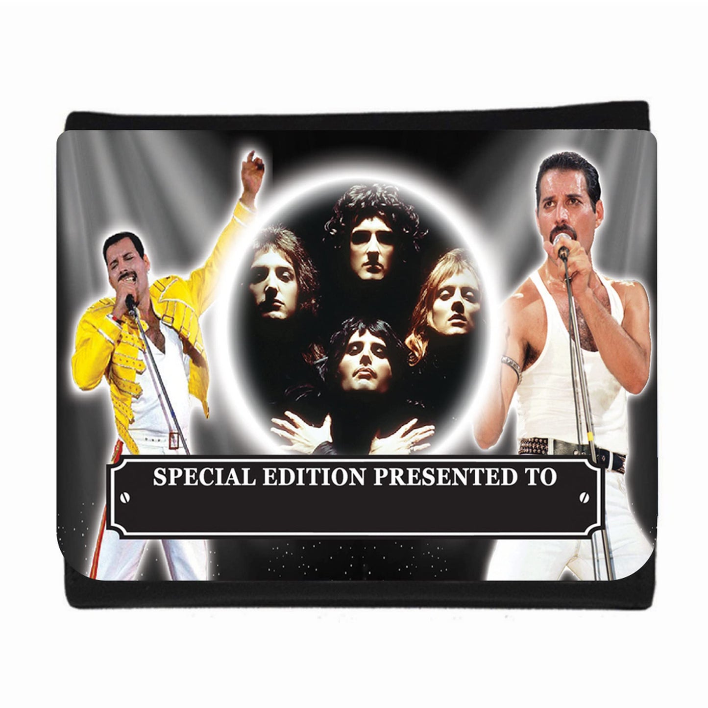 Freddie MERC Music Icon Personalised Wallet Gift