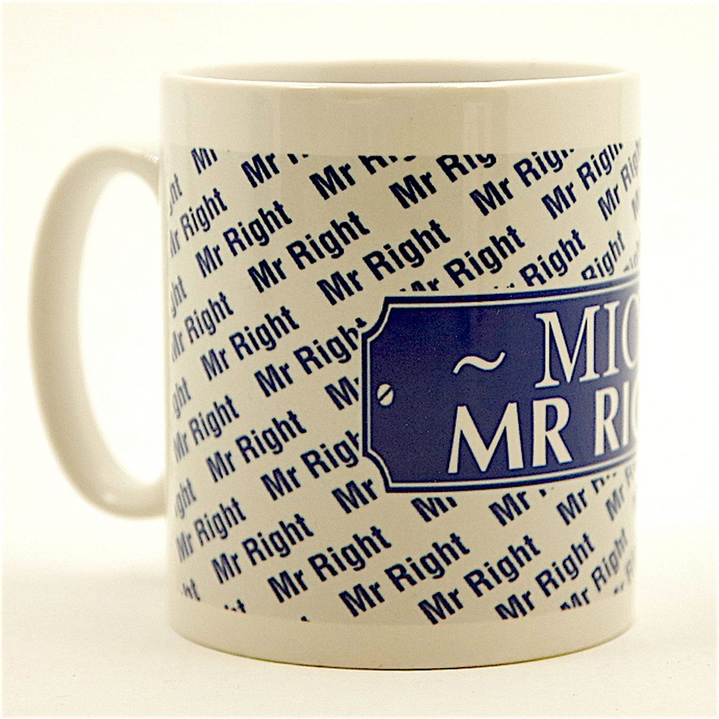 Mr Right Personalised Ceramic Gift Mug