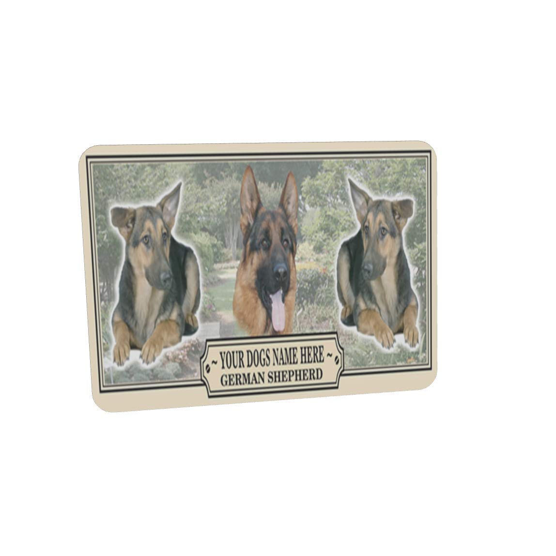 German Shepherd Personalised Dog Breed Mouse Mat Gift