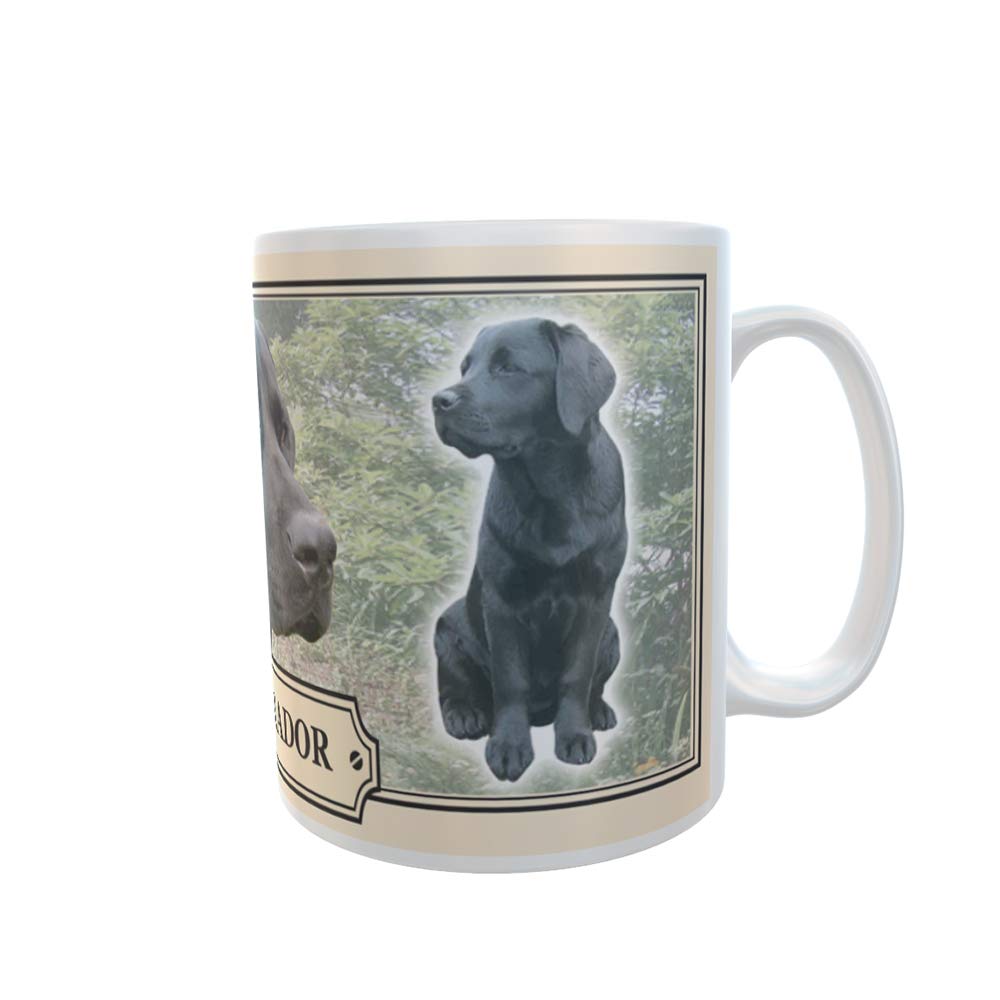 Black Labrador Dog Breed Gift Mug