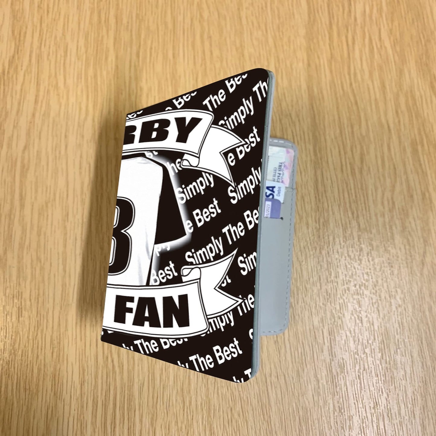 Derby Football Team Shirt Travel Passport Holder Gift Present