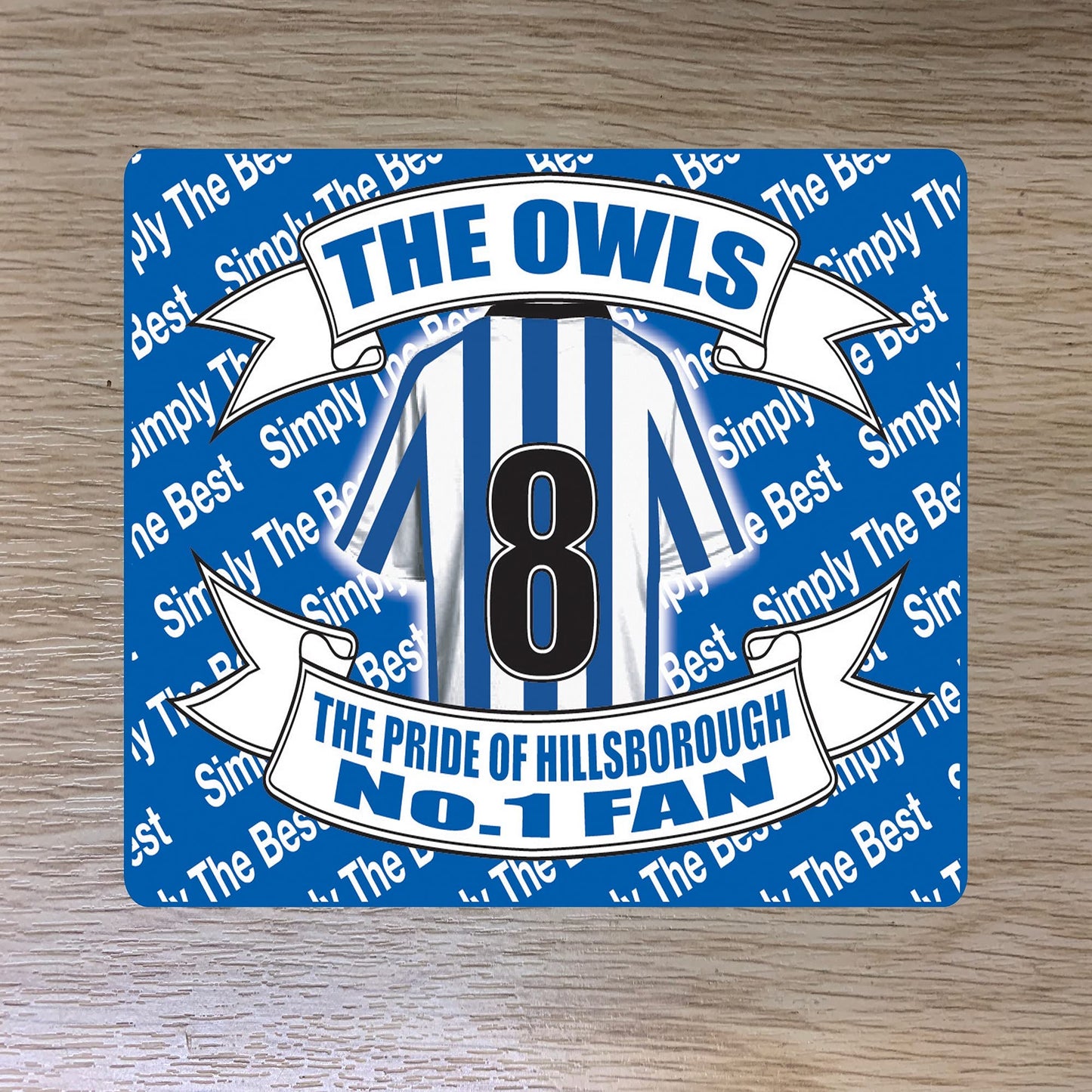 Sheff Wednesday Football Shirt Travel Passport Holder Case Gift Present