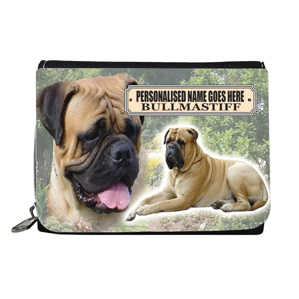 Bullmastiff Personalised Dog Breed Gift Purse