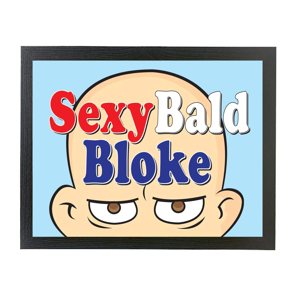 Sexy Bald Bloke Lap Tray Gift