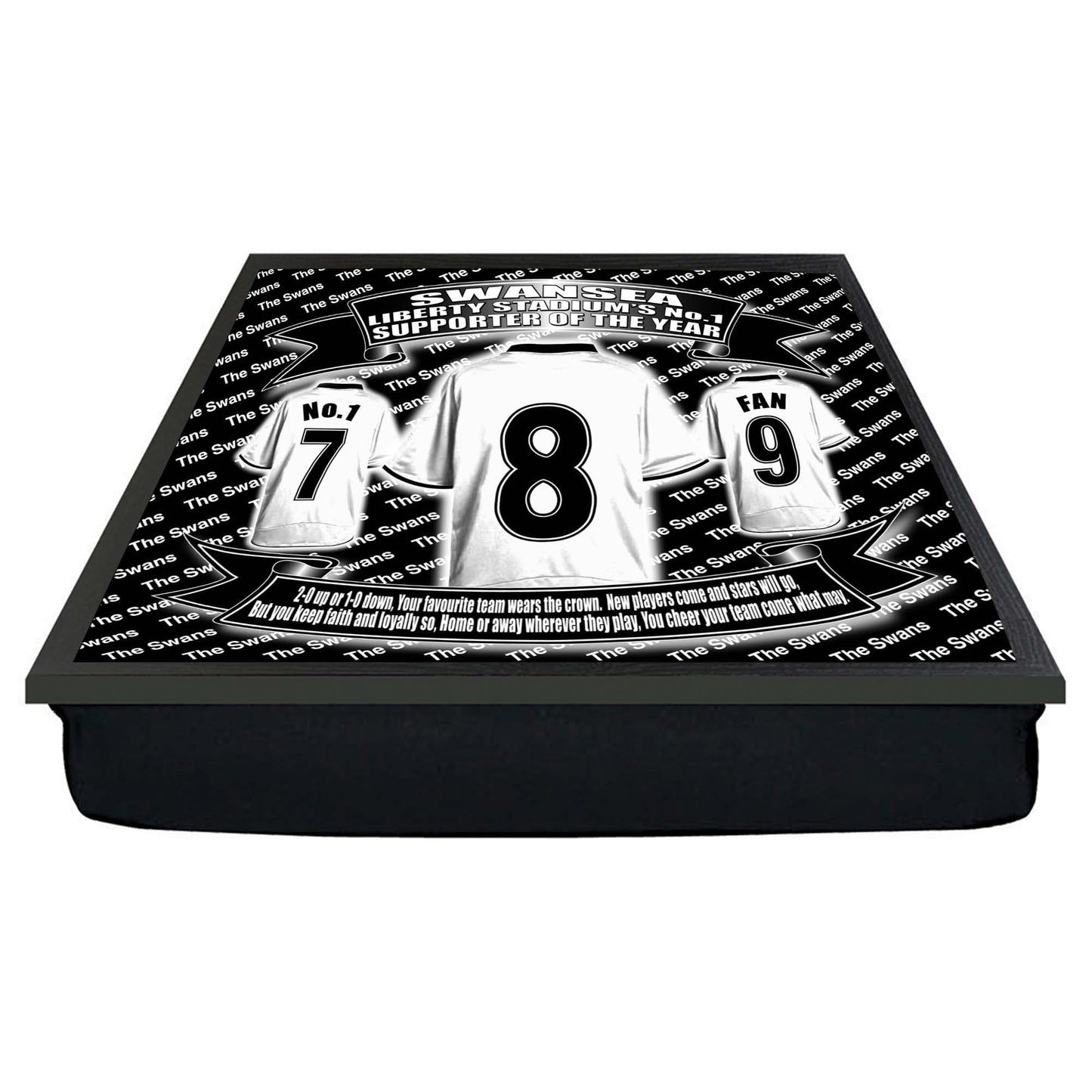Swansea Football Shirt Lap Tray Gift