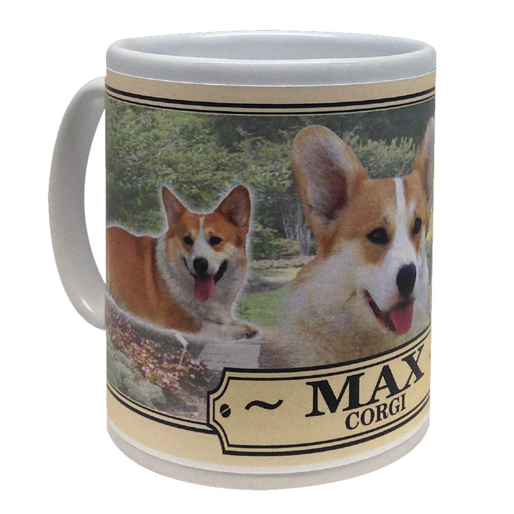 Corgi Personalised Dog Breed Gift Mug