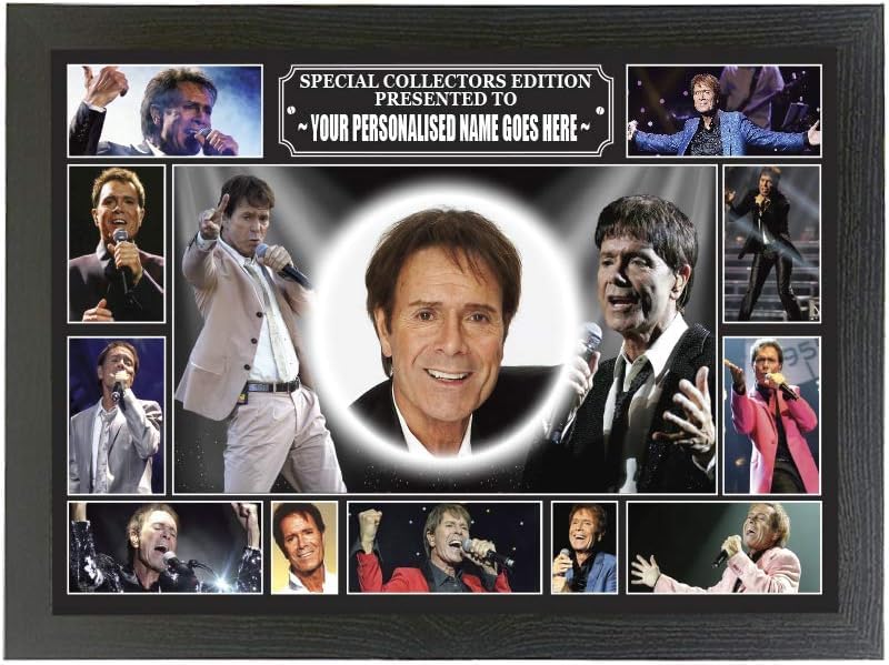 Cliff Richard Personalised Icon Lap Tray And Gift Mug Set