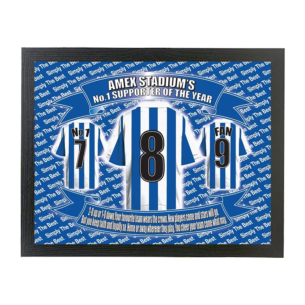 Brighton Football Shirt Picture Gift