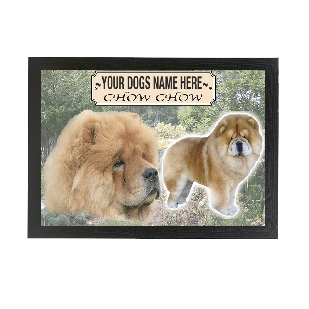 Chow Chow Personalised Dog Breed Gift Lap Tray