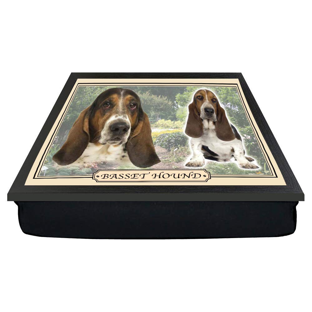 Basset Hound Dog Breed Gift Lap Tray
