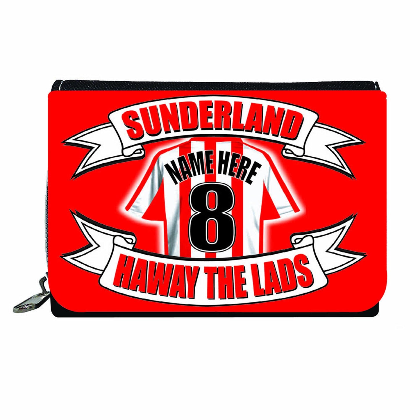 Sunderland Personalised Football Shirt Gift Purse