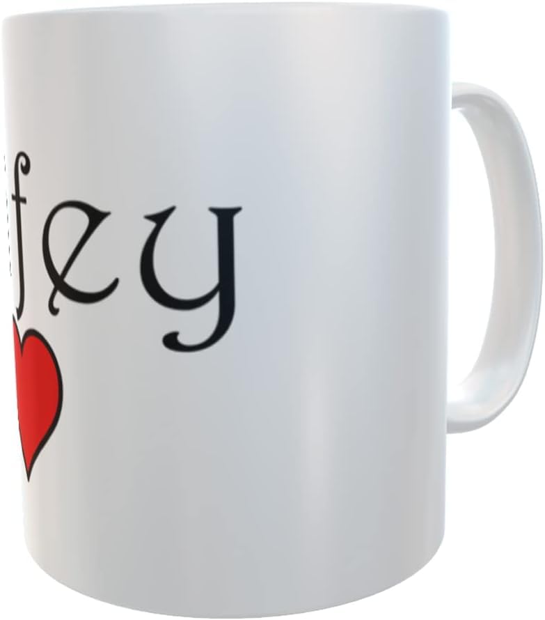 Wife (ey) Love Heart Valentine's Day Any Occasion Mug Gift