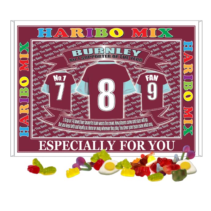 Burnley Football Shirt Gift Boxed Sweets