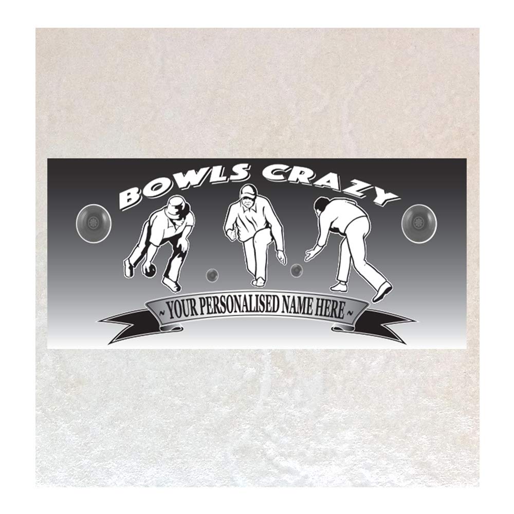 Bowls Crazy Personalised Sports Hobby Gift Mug