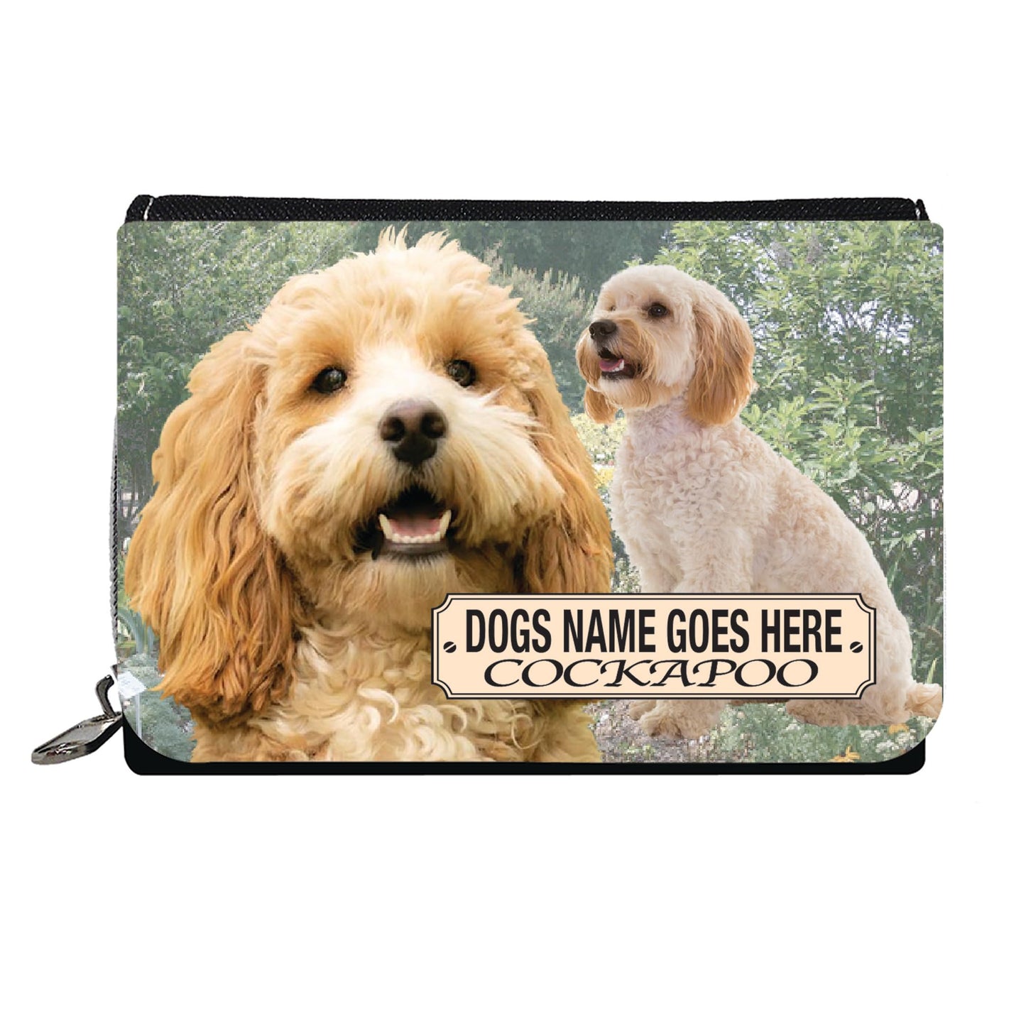Cockapoo Personalised Dog Breed Gift Purse