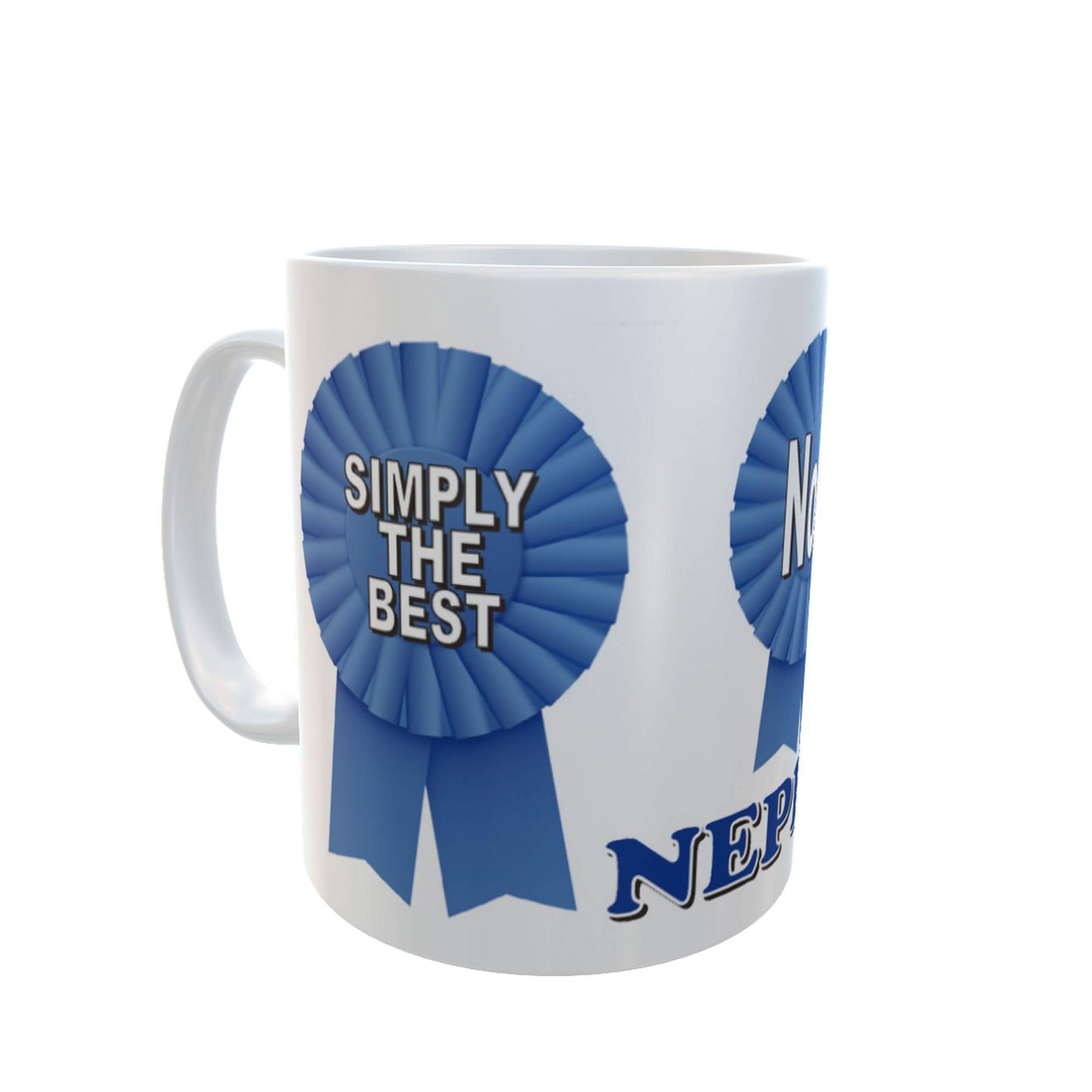 Simply The Best Nephew Ceramic Rosette Gift Mug