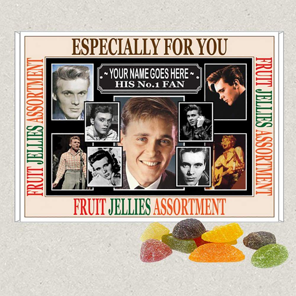 Billy Fury Personalised Icon Gift Boxed Sweets