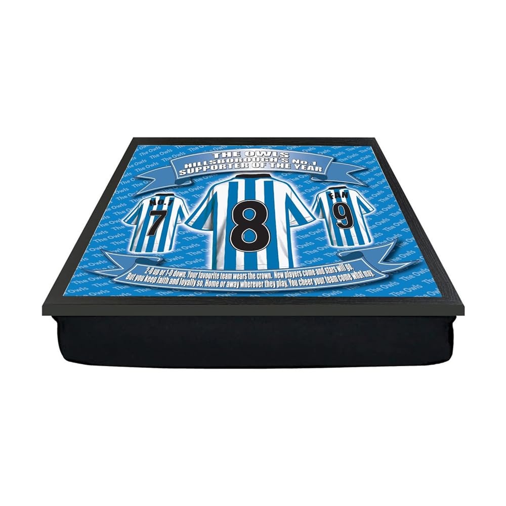 Sheff Wed Football Club Shirt Lap Tray And Mug Gift Set