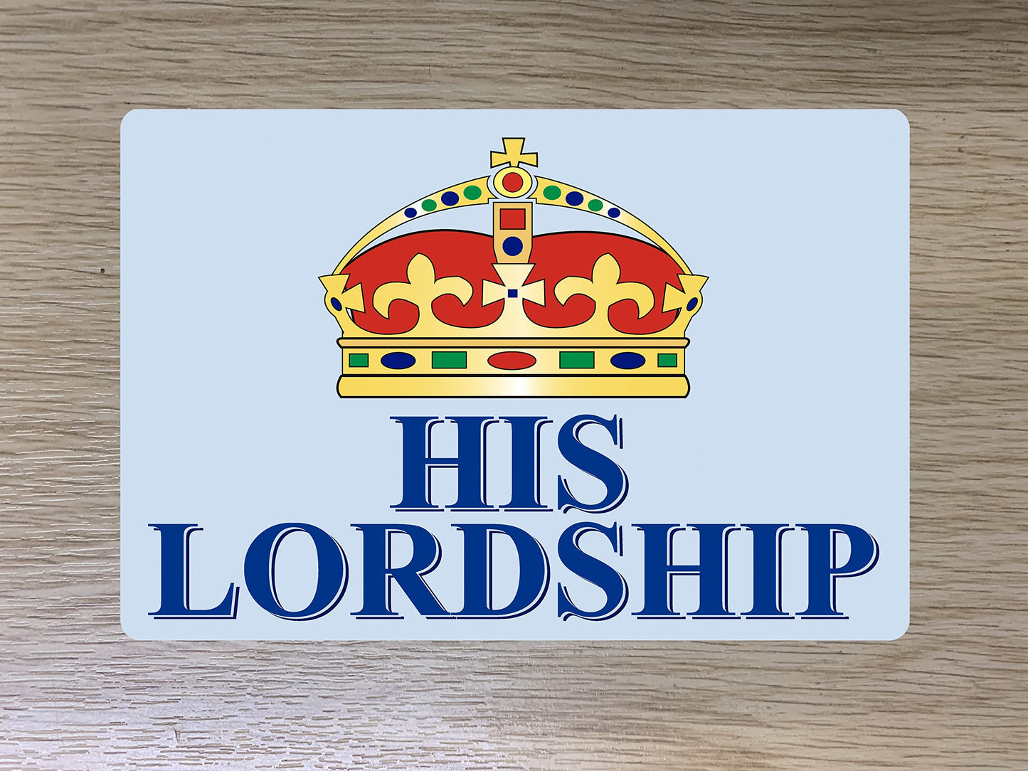 His Lordship Travel Passport Holder Case Gift Present