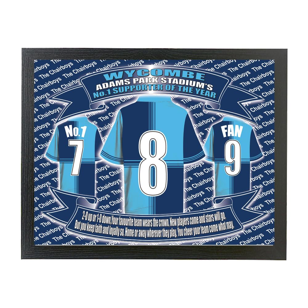 Wycombe Football Club Shirt Lap Tray And Mug Gift Set