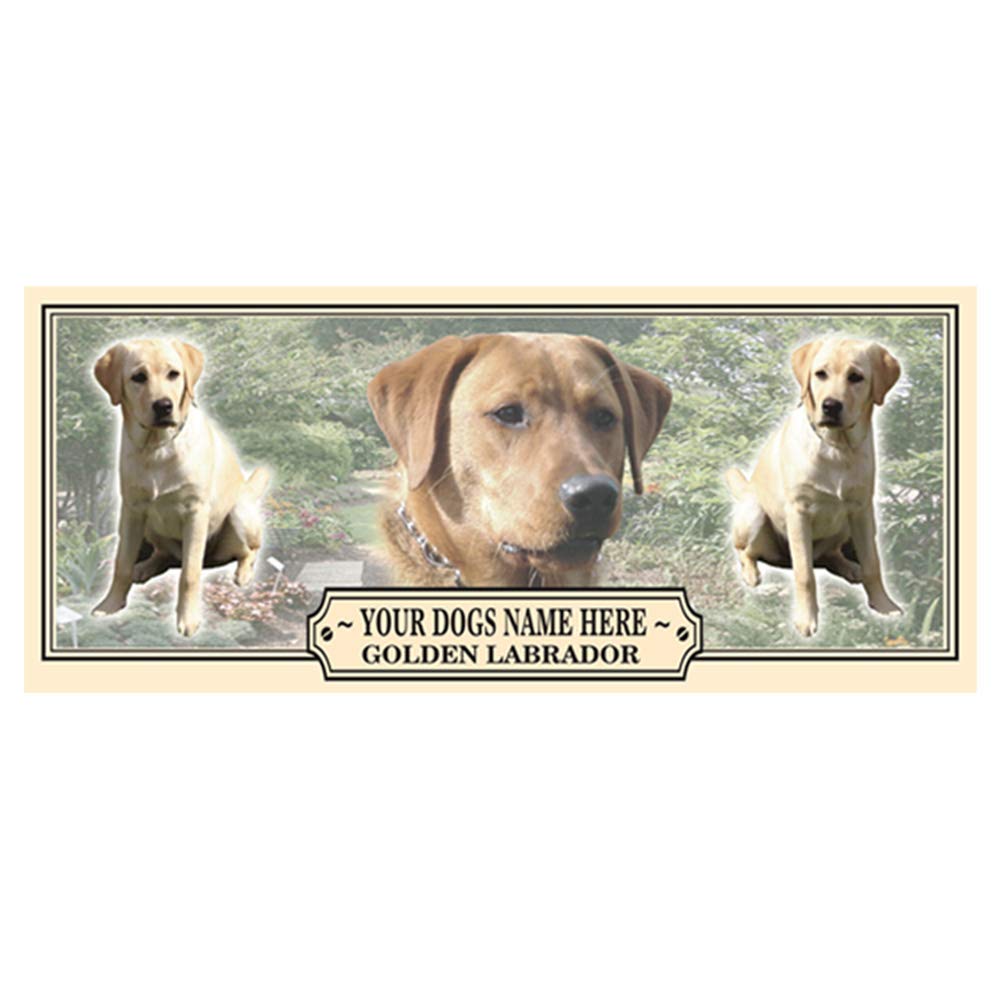 Golden Labrador Personalised Dog Breed Gift Mug