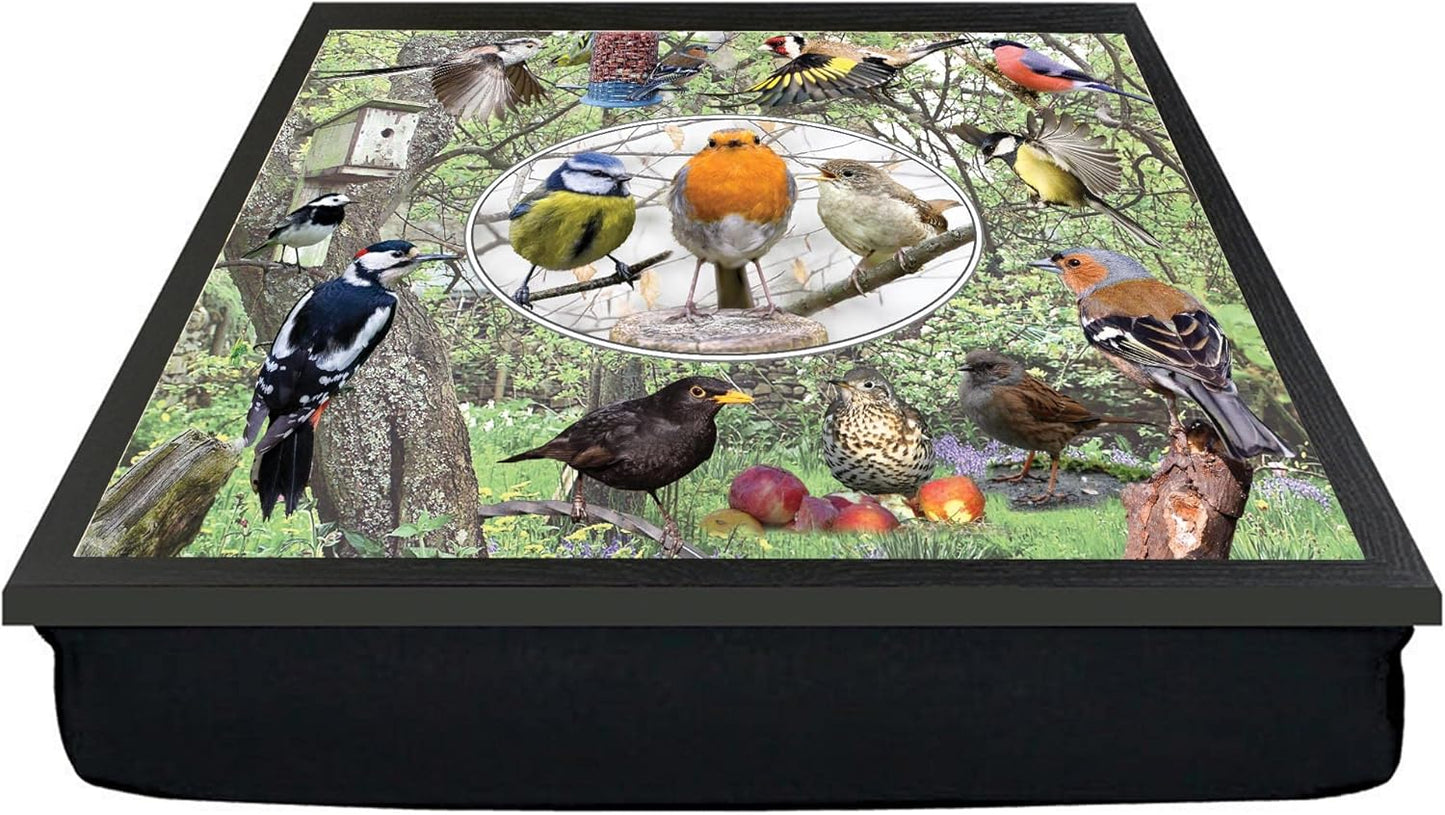 British Garden Birds Lap Tray Gift