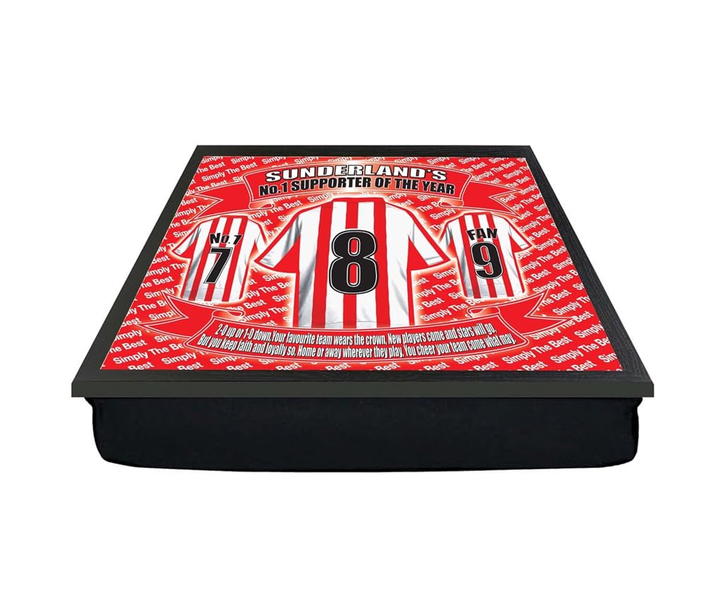 Sunderland Football Shirt Lap Tray And Mug Gift Set