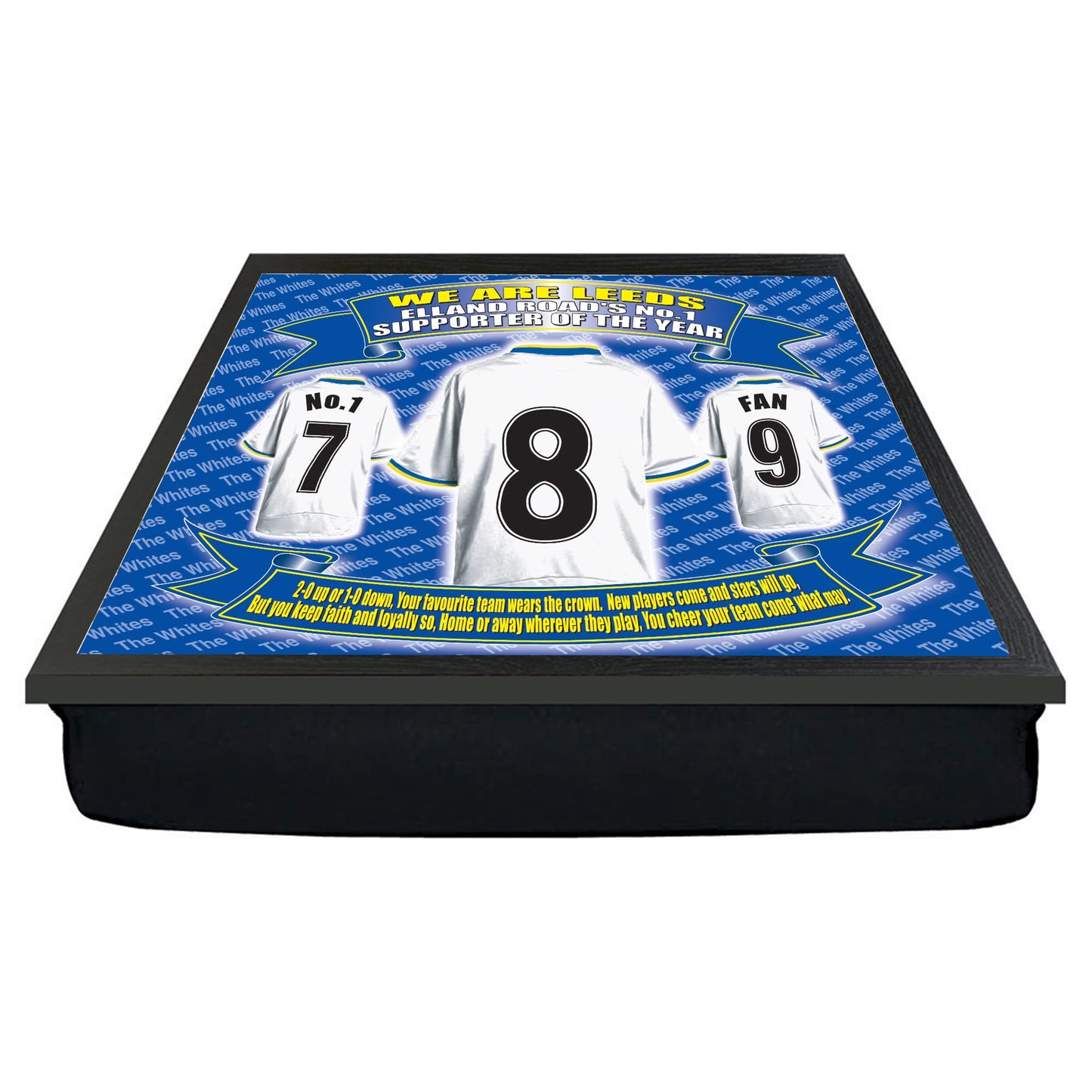 Leeds U Football Shirt Lap Tray Gift