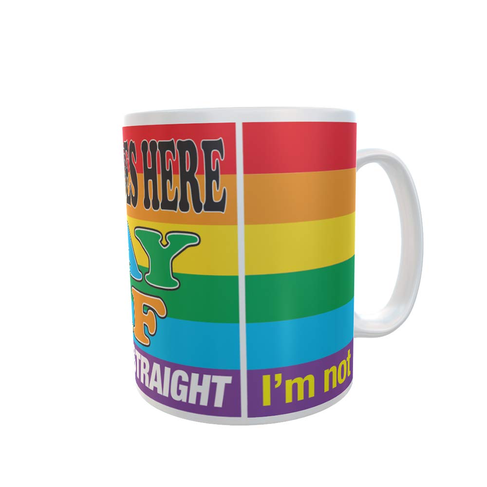 Gay AF (as Fuck) Personalised Gift Mug