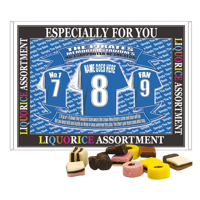 Bristol R Football Shirt Personalised Gift Boxed Sweets