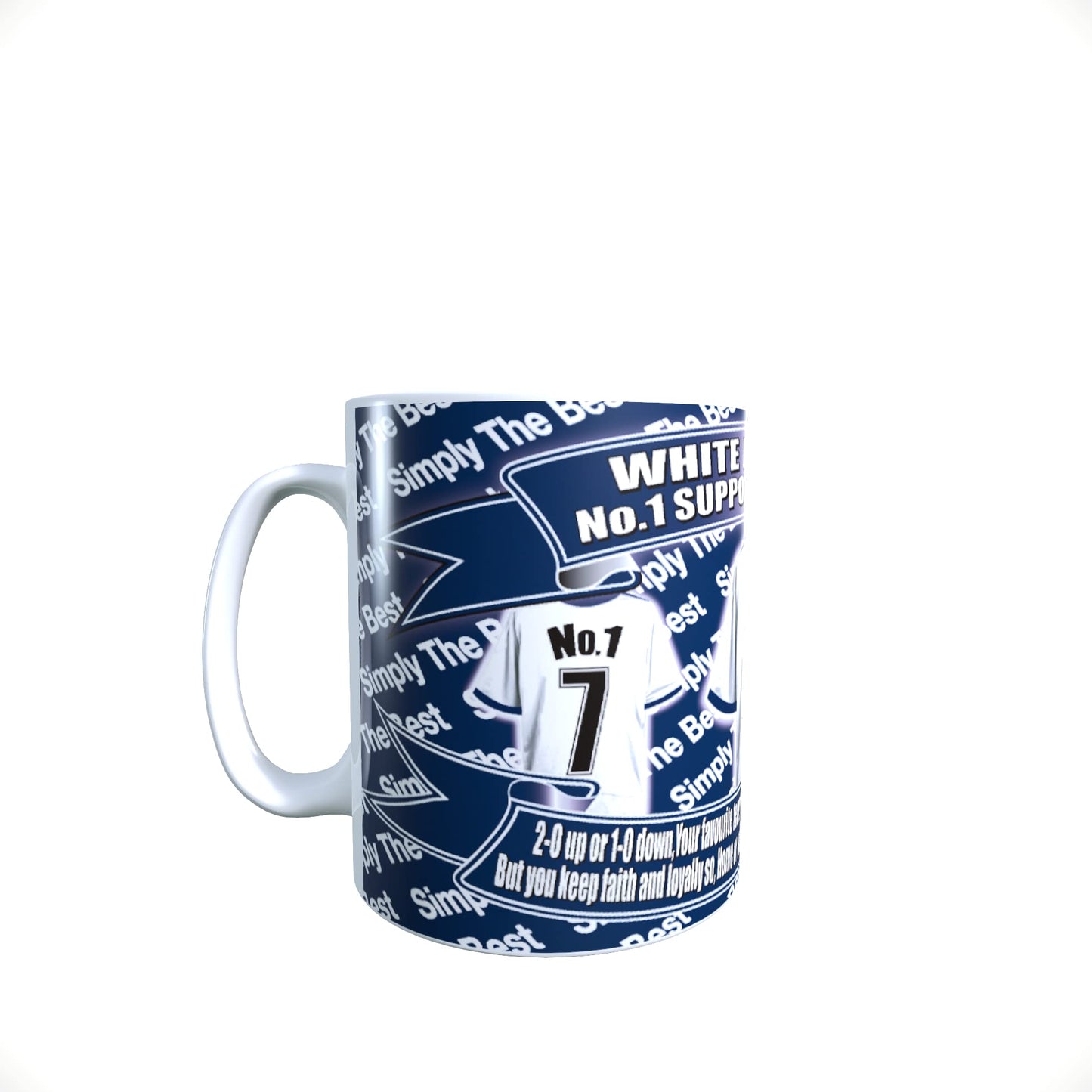 Tott Football Team Shirt Mug Gift with Chocolate Footballs