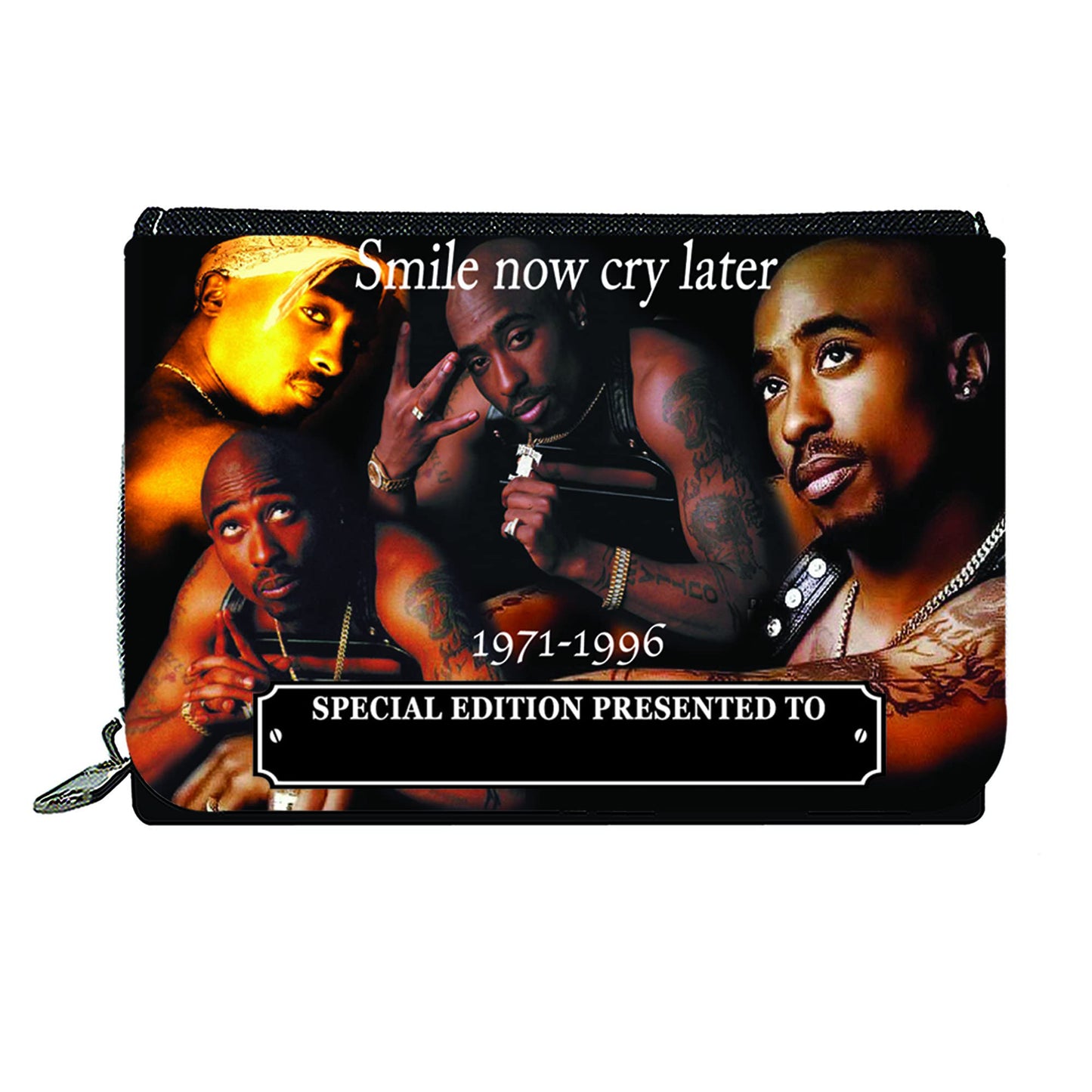 Gangsta Rapper-Shakur Hip Hop Personalised Icon Gift Purse