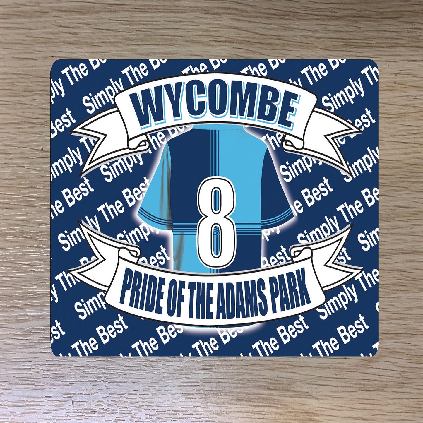 Wycombe Football Shirt Travel Passport Holder Case Gift Present