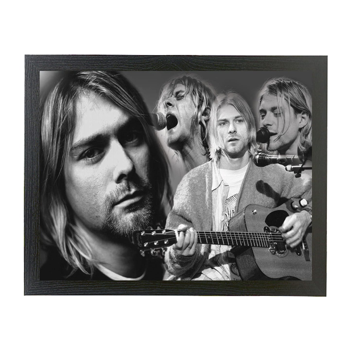 Kurt Cobain icon framed picture gift