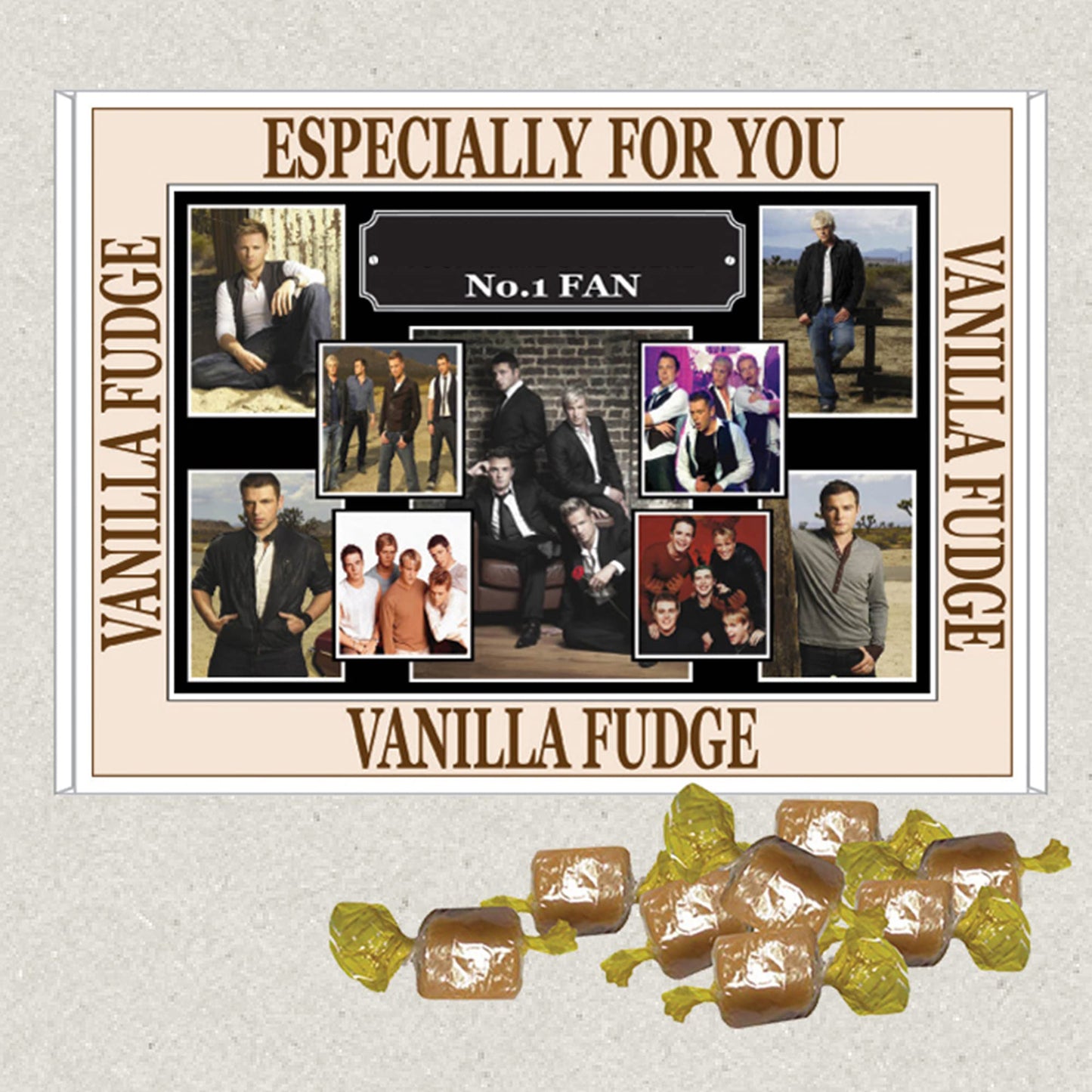 West 'Irish Boy Band' Life Music Icon Personalised Boxed Sweets Gift Present Choice of Sweets