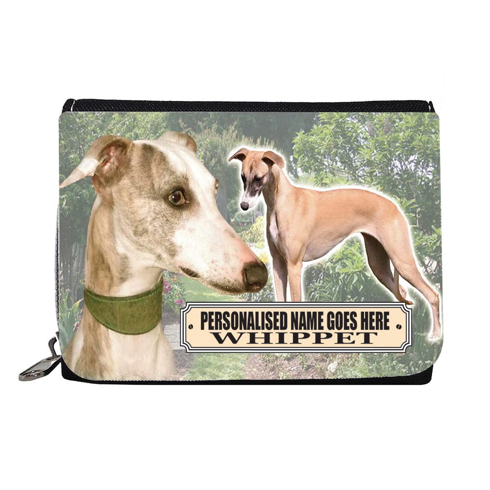 Whippet Personalised Dog Breed Gift Purse