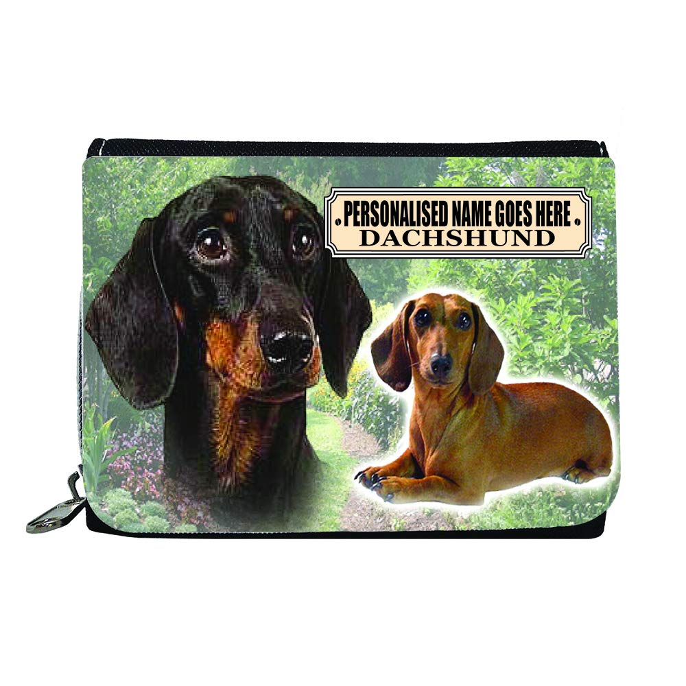 Dachshund Sausage Dog Personalised Dog Breed Gift Purse