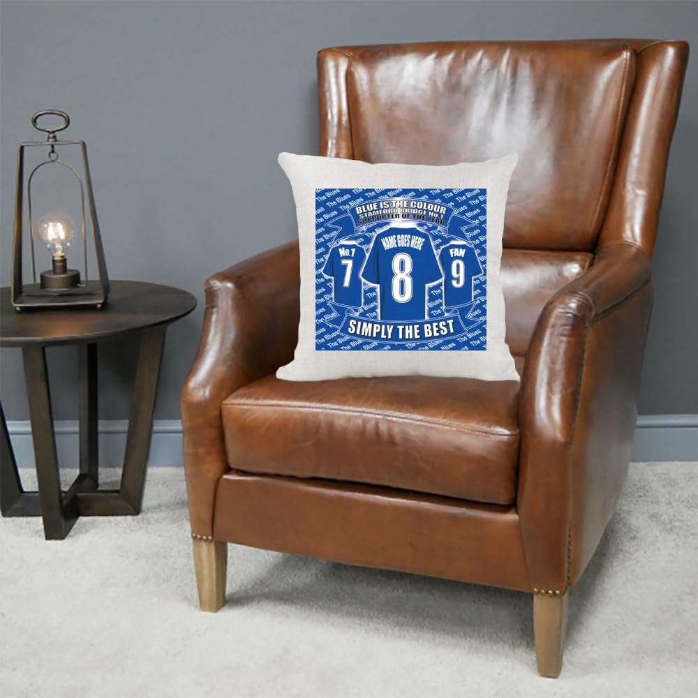 The Pensioners Personalised Football Cushion Cover Gift