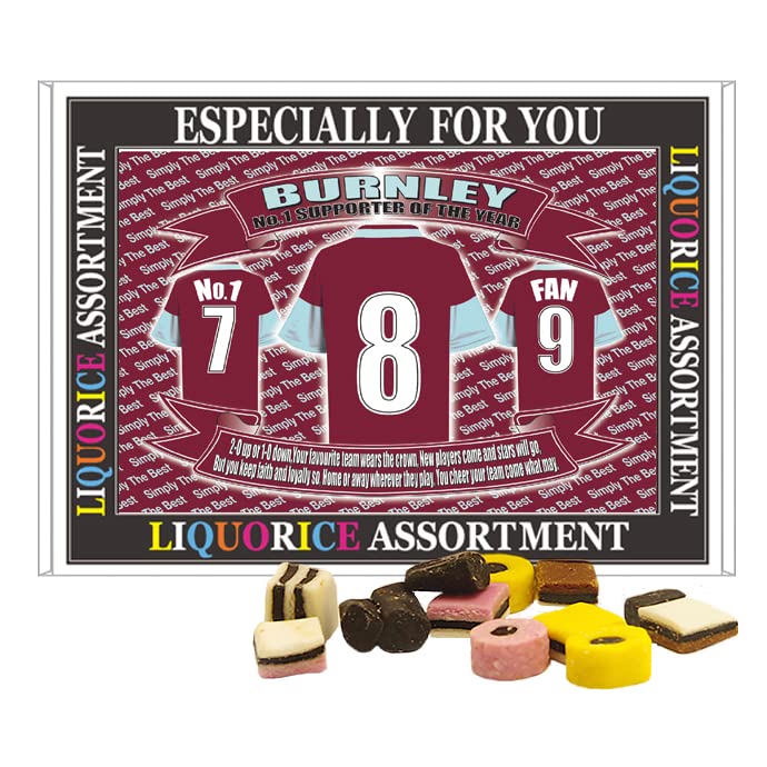 Burnley Football Shirt Gift Boxed Sweets