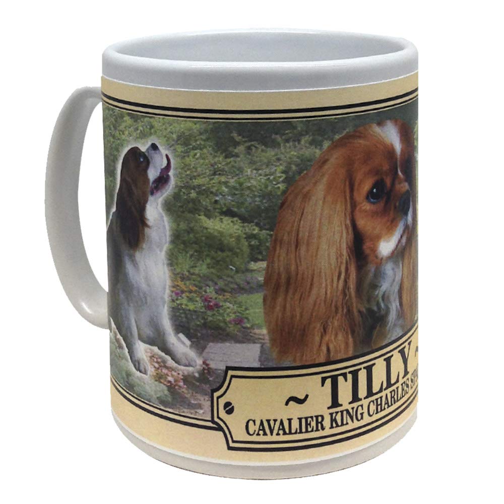Cavalier King Charles Spaniel Personalised Dog Breed Gift Mug