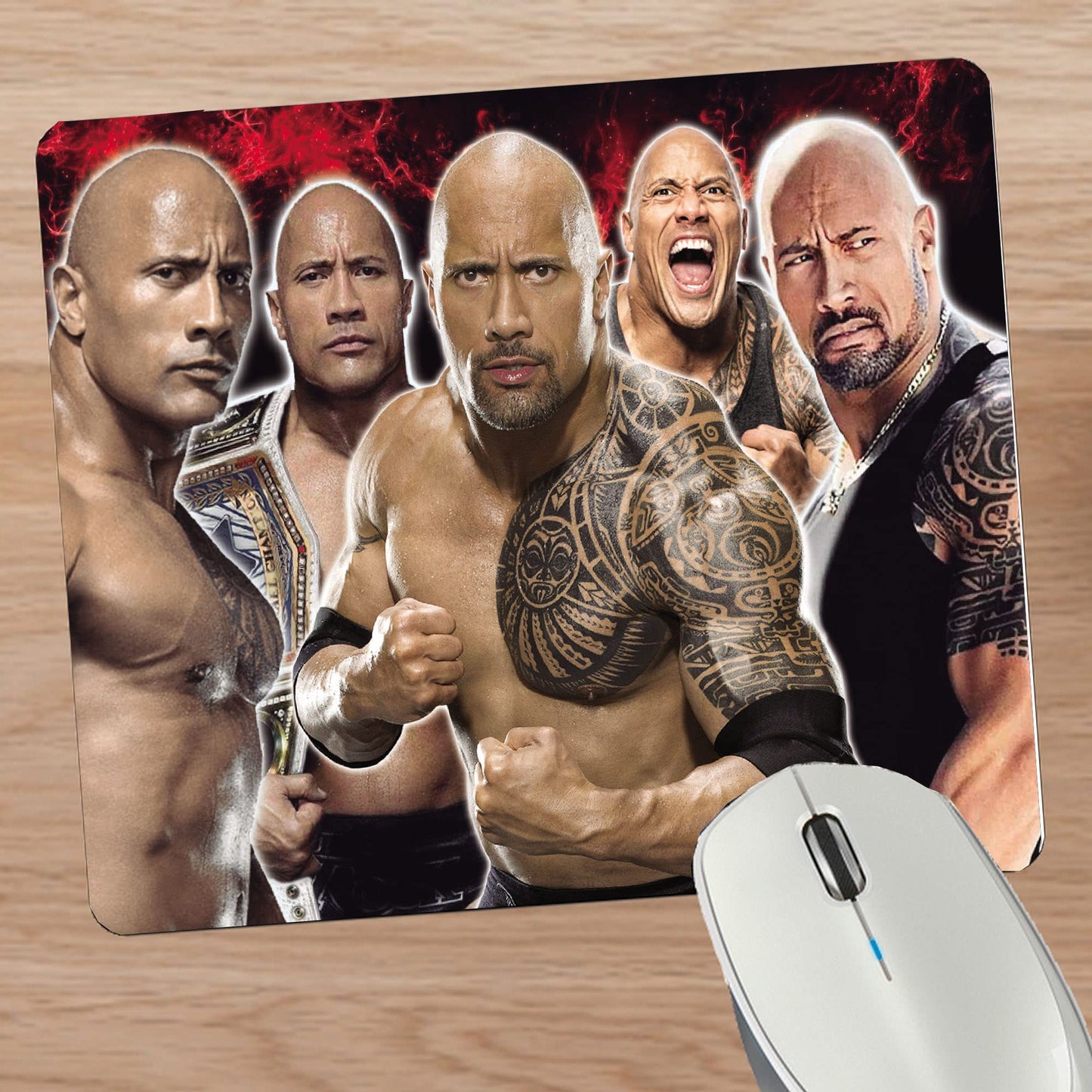Dwayne Johnson Mouse Mat Gift