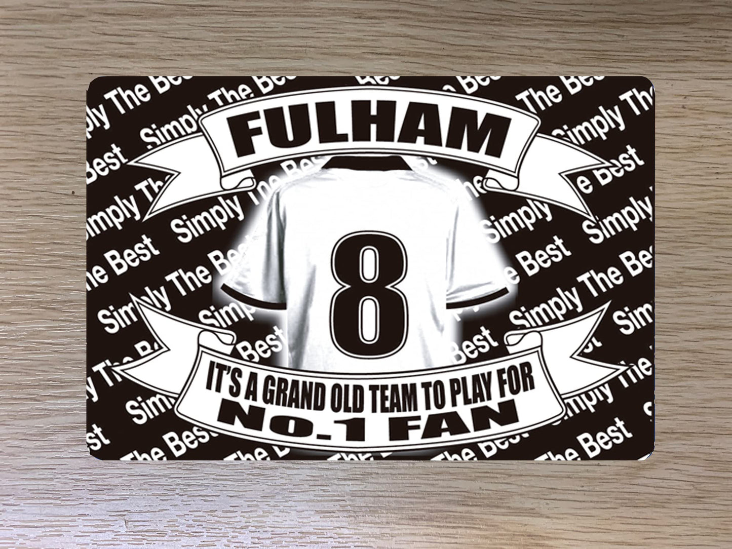 Fulham Football Shirt Travel Passport Holder Case Gift Present