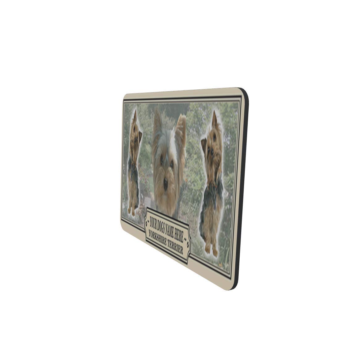 Yorkshire Terrier Personalised Dog Breed Mouse Mat Gift