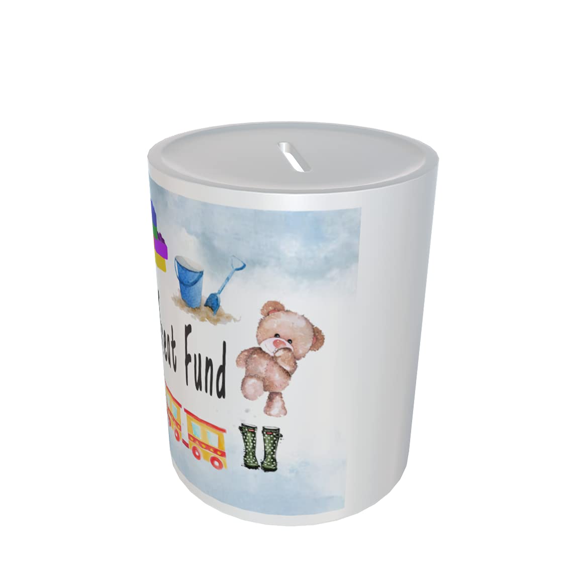 Grandkids Treat Savings Fund Ceramic Piggy Bank Money Box Gift